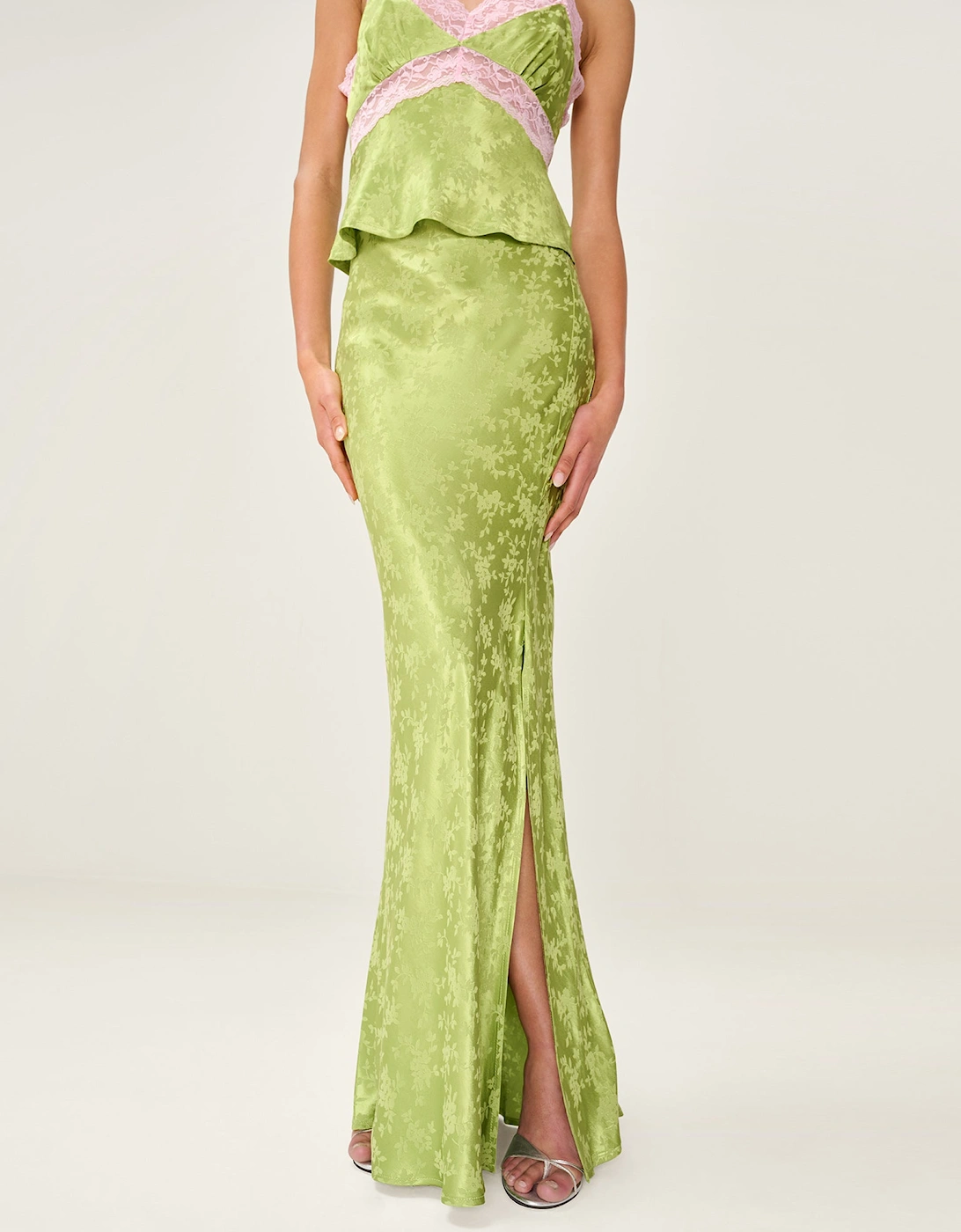 Fenella Skirt in Lima Bean