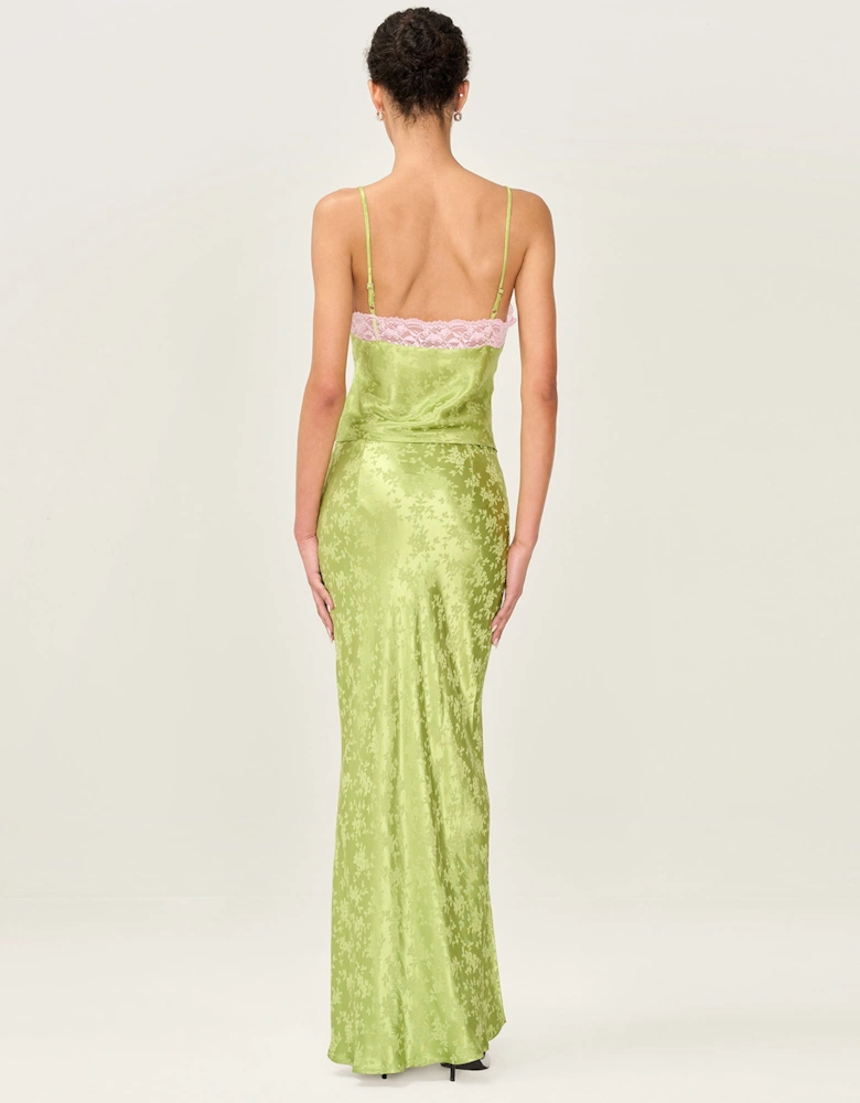 Fenella Skirt in Lima Bean