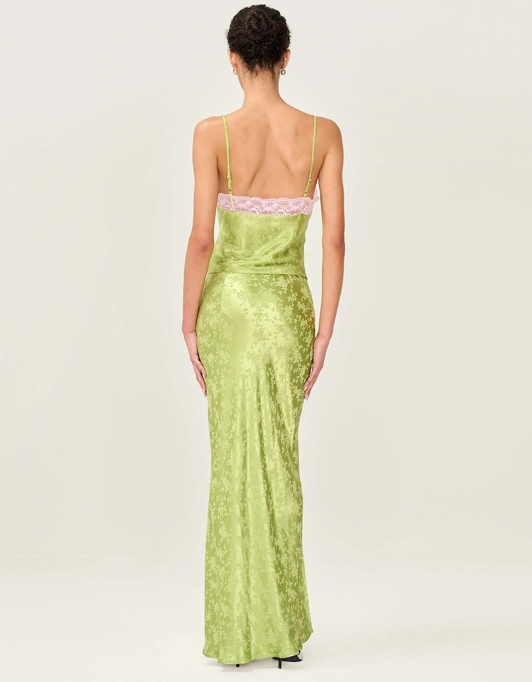 Fenella Skirt in Lima Bean