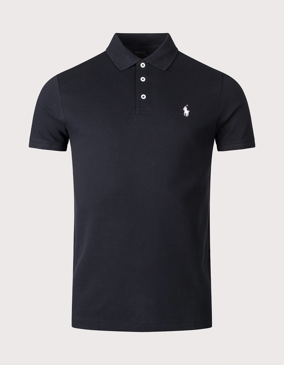 Custom Slim Fit Stretch Mesh Polo Shirt, 4 of 3