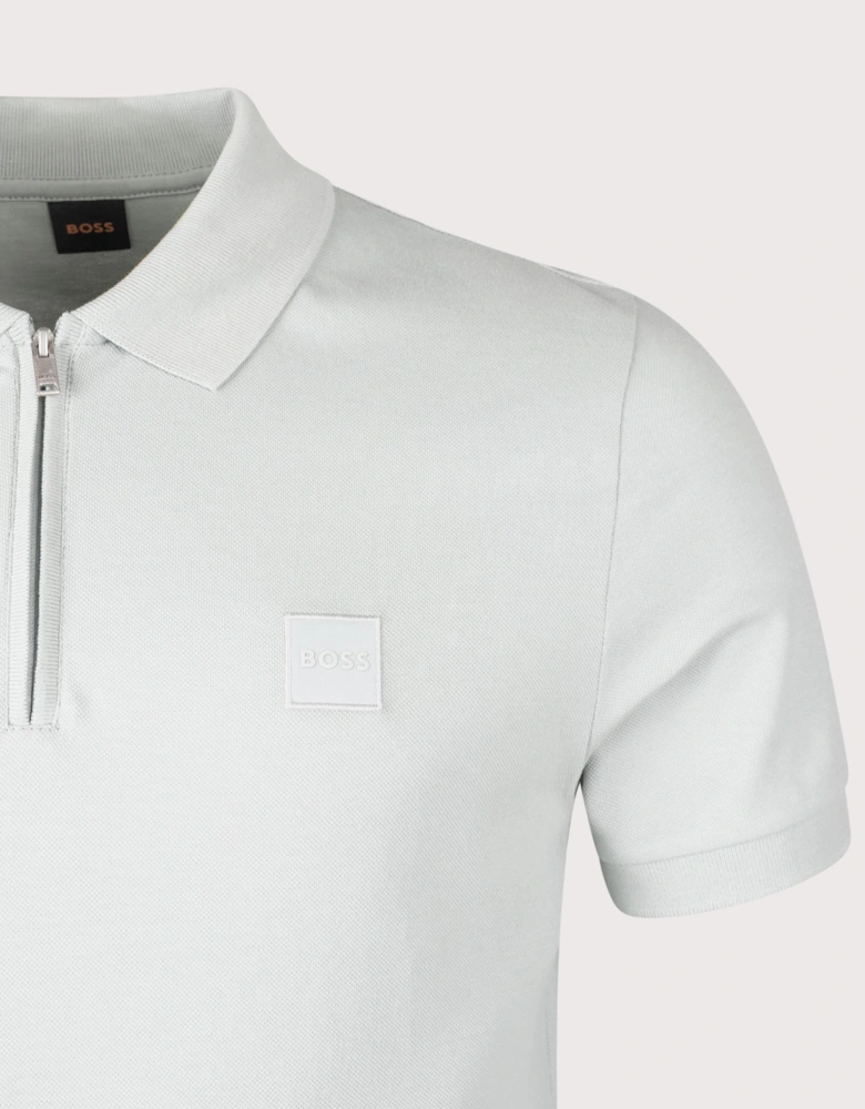 Slim Fit Passerzip Polo Shirt