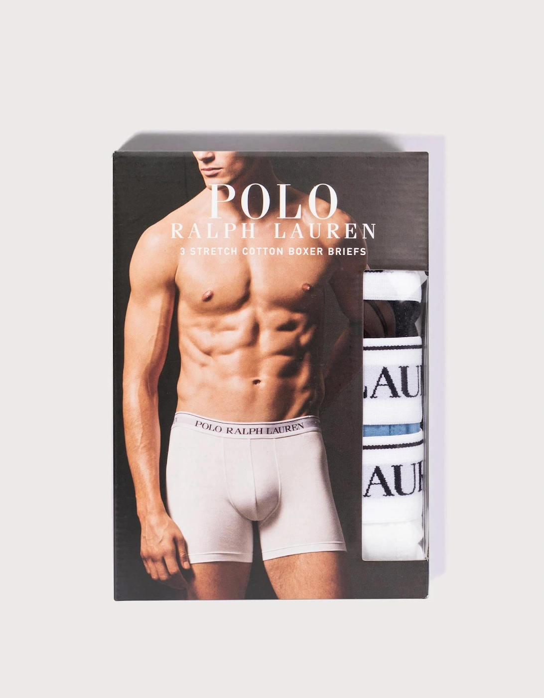 3 Pack Stretch Cotton Trunks