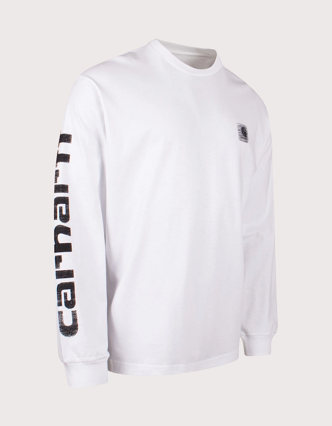 Relaxed Fit Archive Script Long Sleeve Top