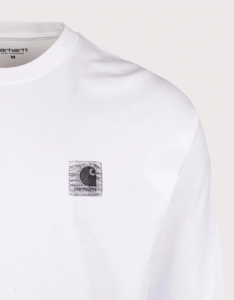 Relaxed Fit Archive Script Long Sleeve Top