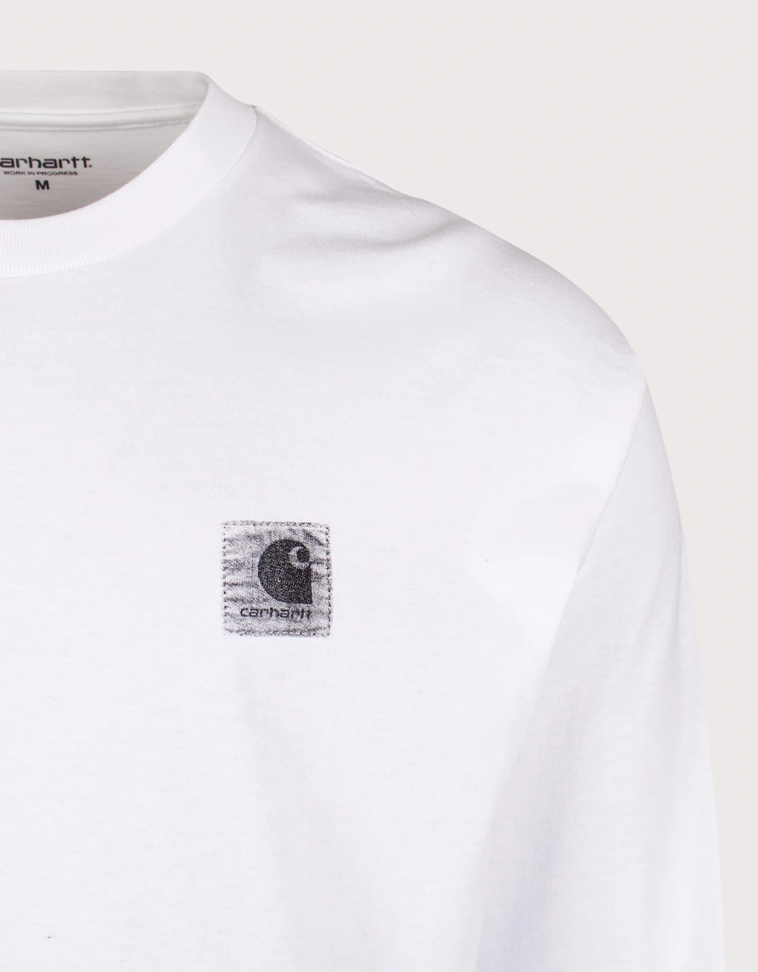 Relaxed Fit Archive Script Long Sleeve Top