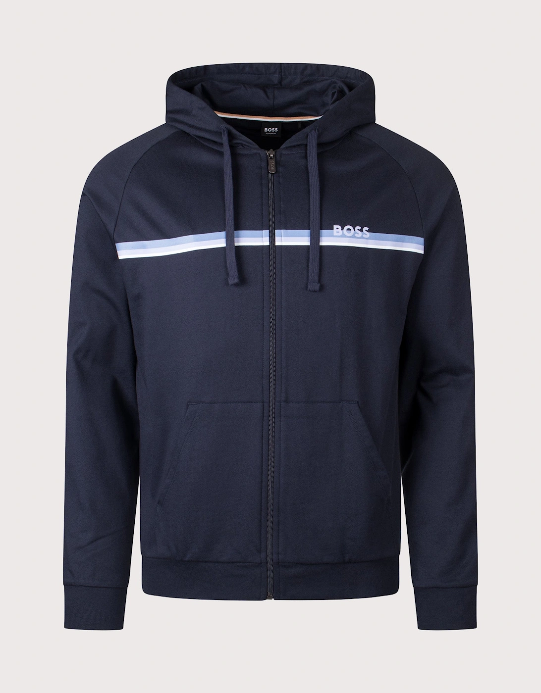 Striped Authentic Zip Through Hoodie, 4 of 3
