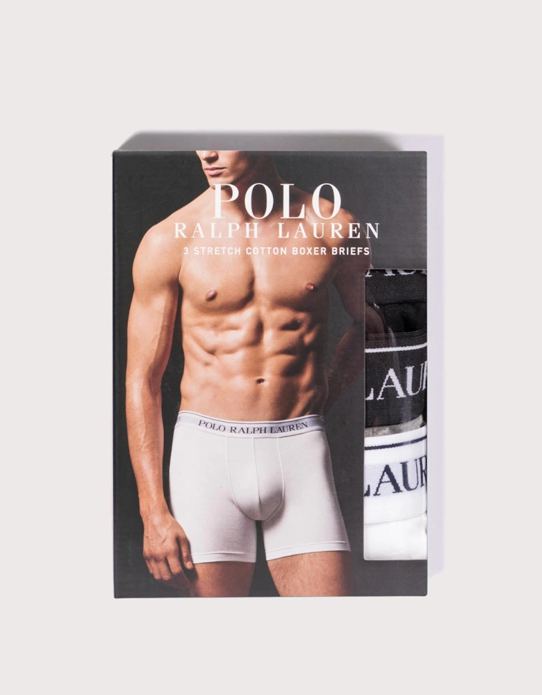 3 Pack Stretch Cotton Trunks