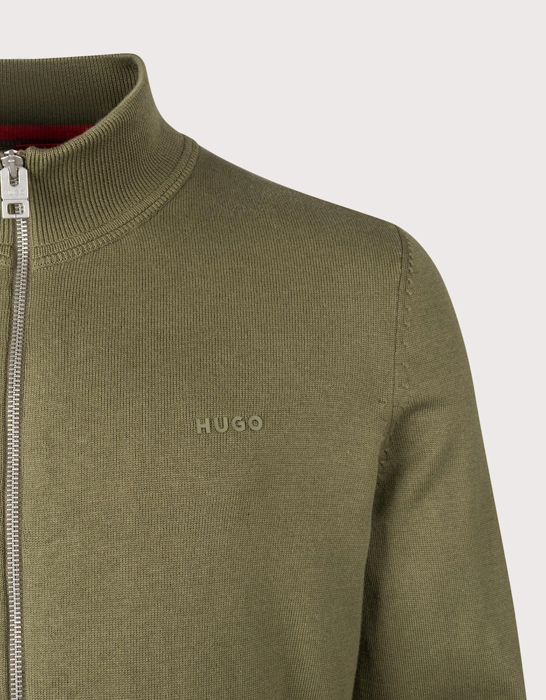 Slim Fit Zip Through San Jacomo-C Knit