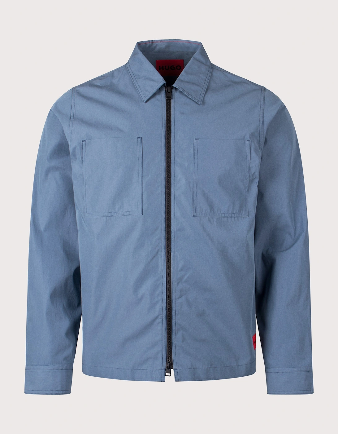 Oversized Zip Through Evalom Overshirt