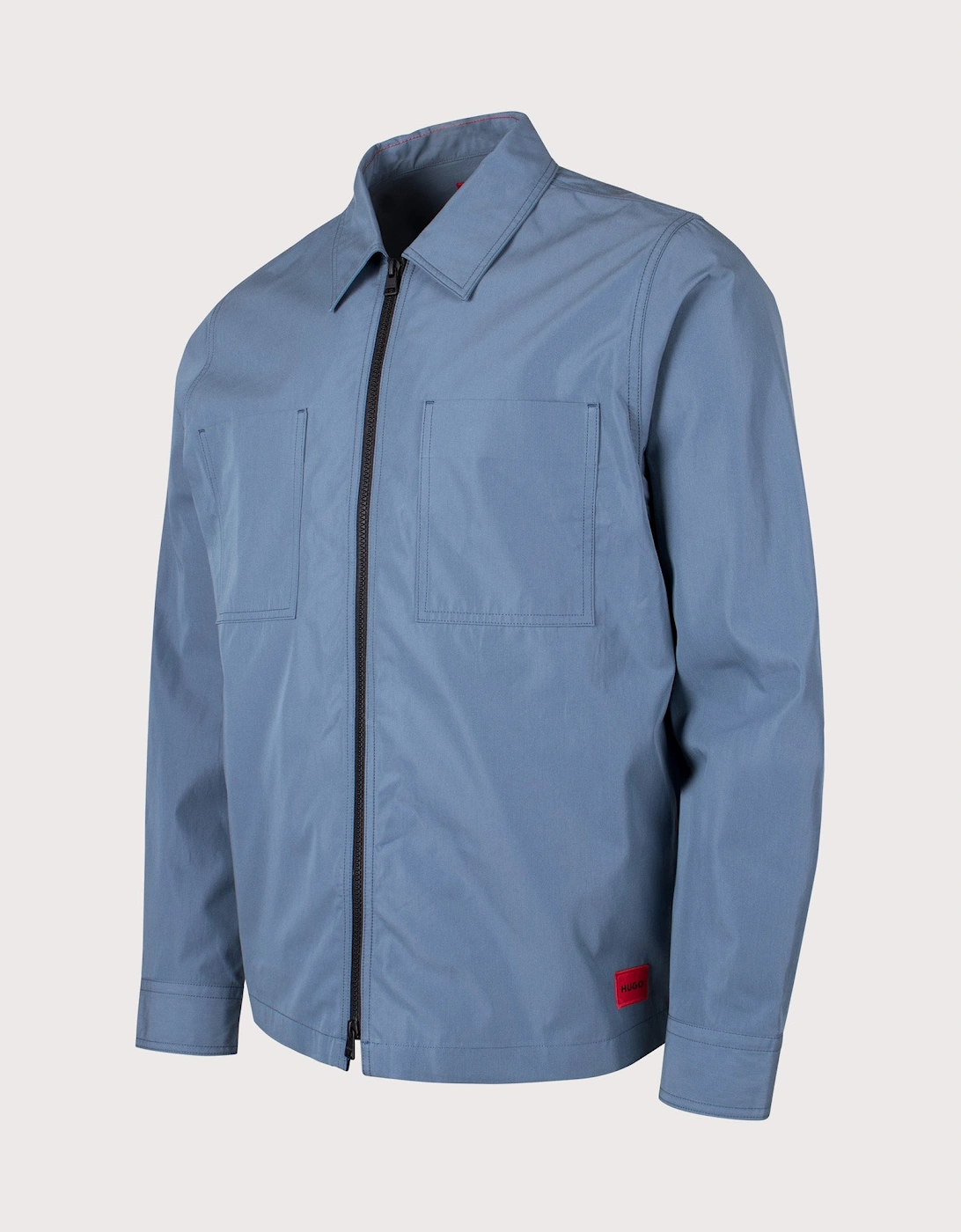 Oversized Zip Through Evalom Overshirt, 5 of 4