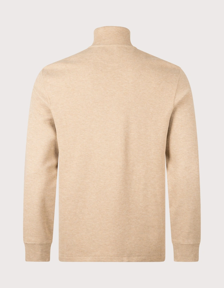 Estate-Rib Quarter Zip Knit
