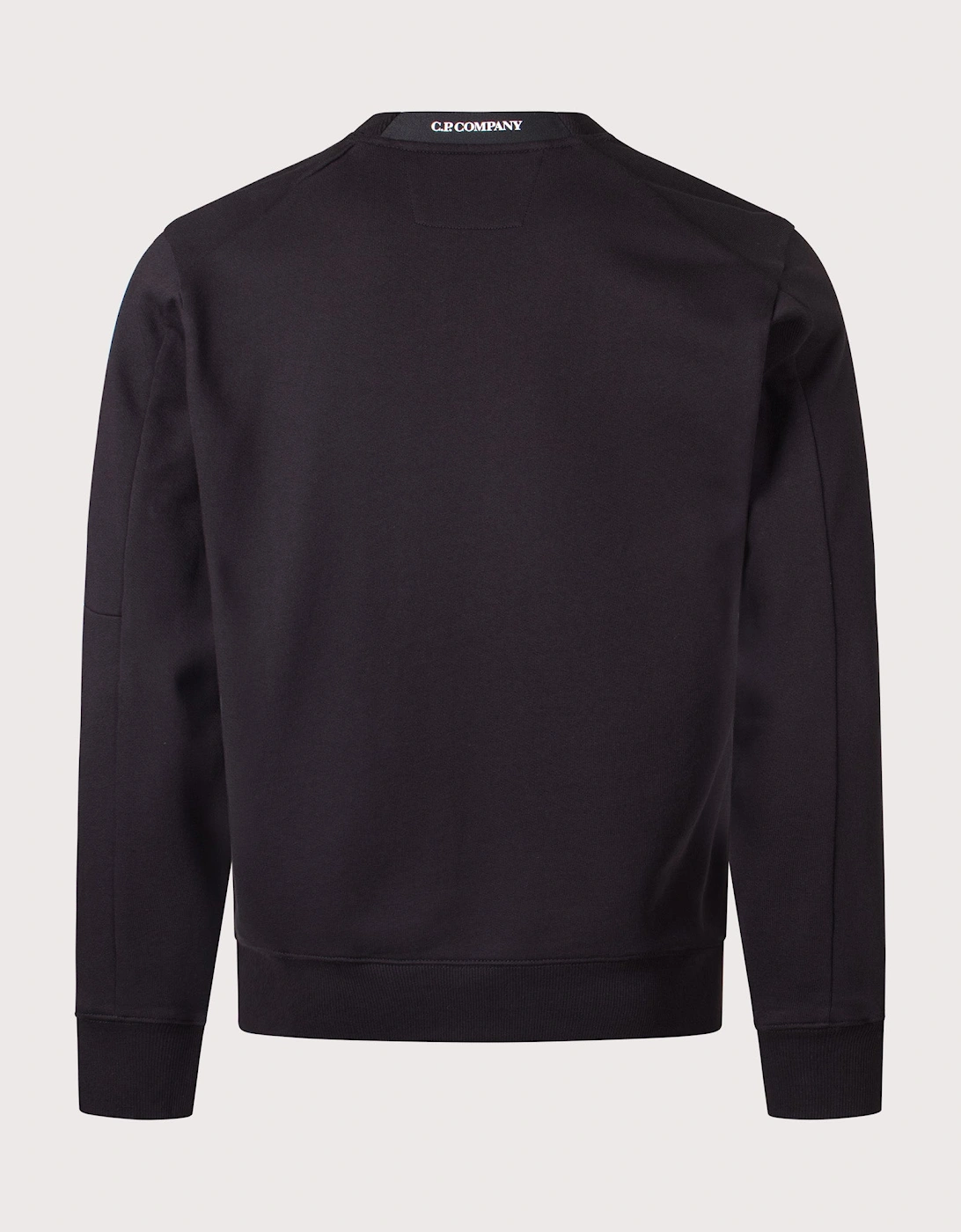 Diagonal Raised Fleece Lens Sweatshirt