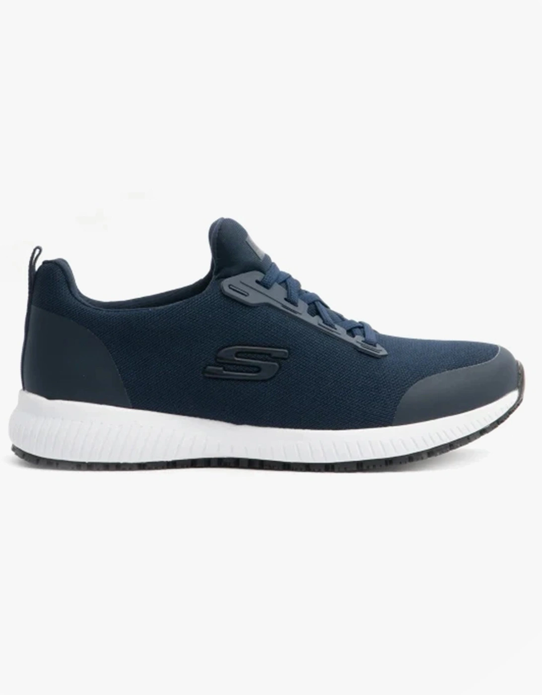 Skechers Women's Blue Work 77222Ec Squad Sr Occupational Trainers Navy - Size: 2.5