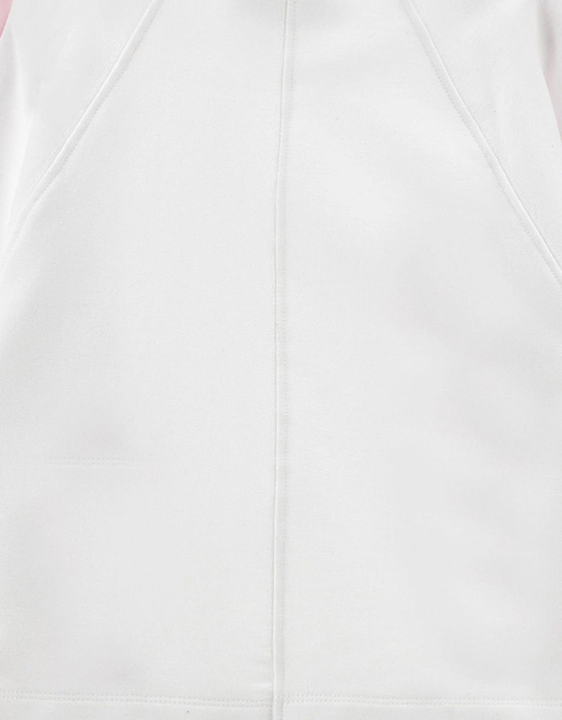 Girls Floral Bow Sweatshirt in White