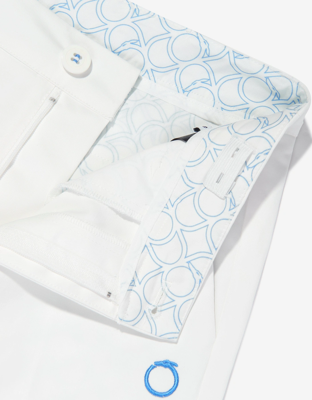 Boys Tofinuo Logo Trousers in White