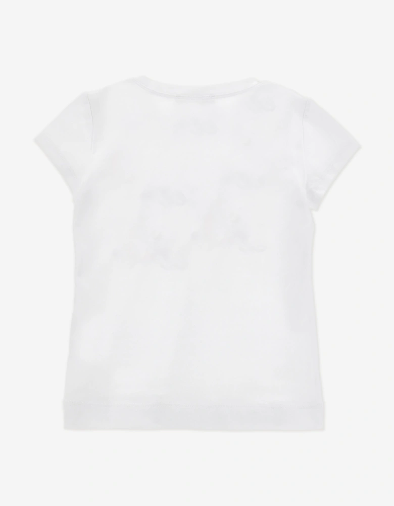 Girls Be Free Jersey T-Shirt in White