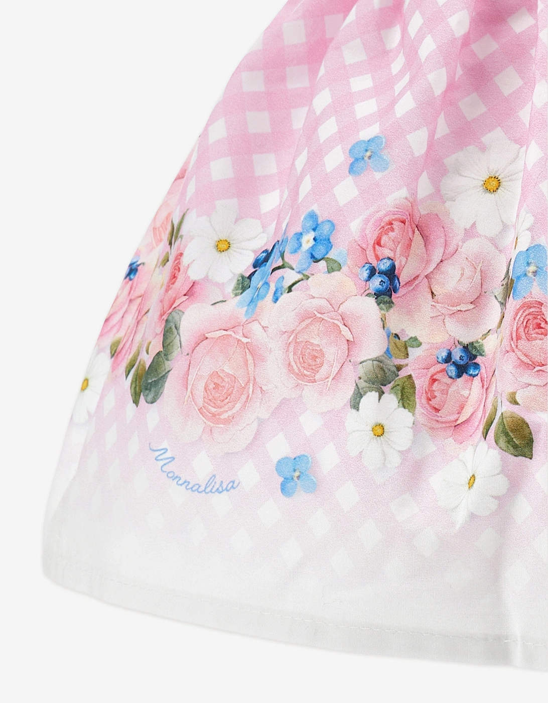 Baby Girls Floral Skirt in Pink