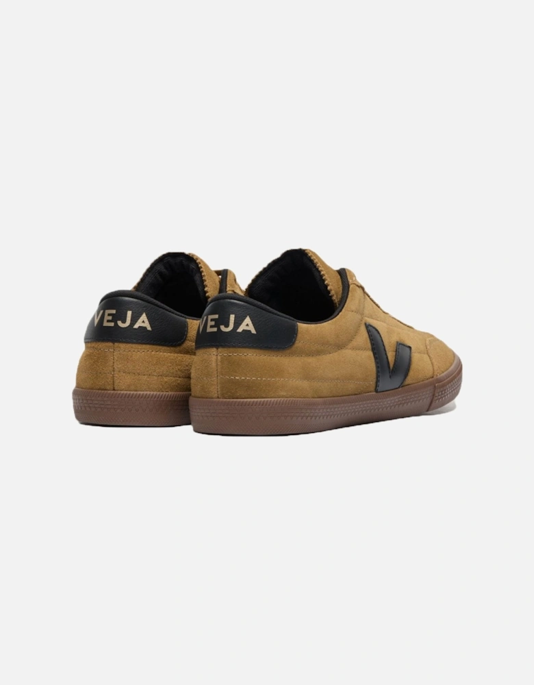 PANENKA SUEDE TRAINER TENT/BLACK/BARK