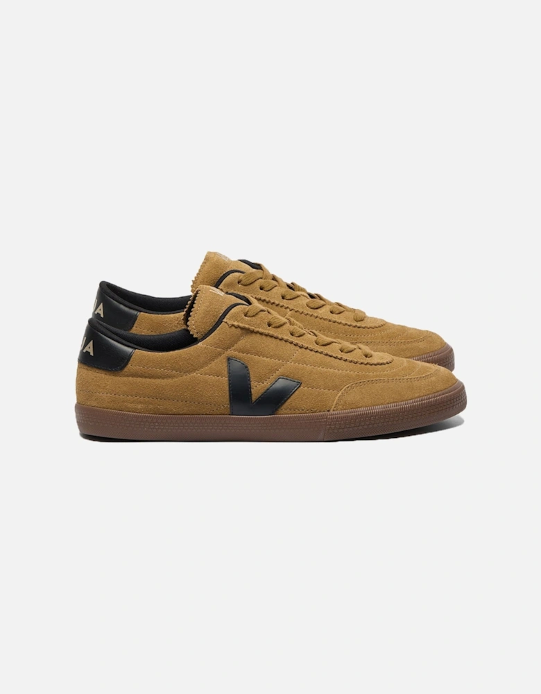 PANENKA SUEDE TRAINER TENT/BLACK/BARK