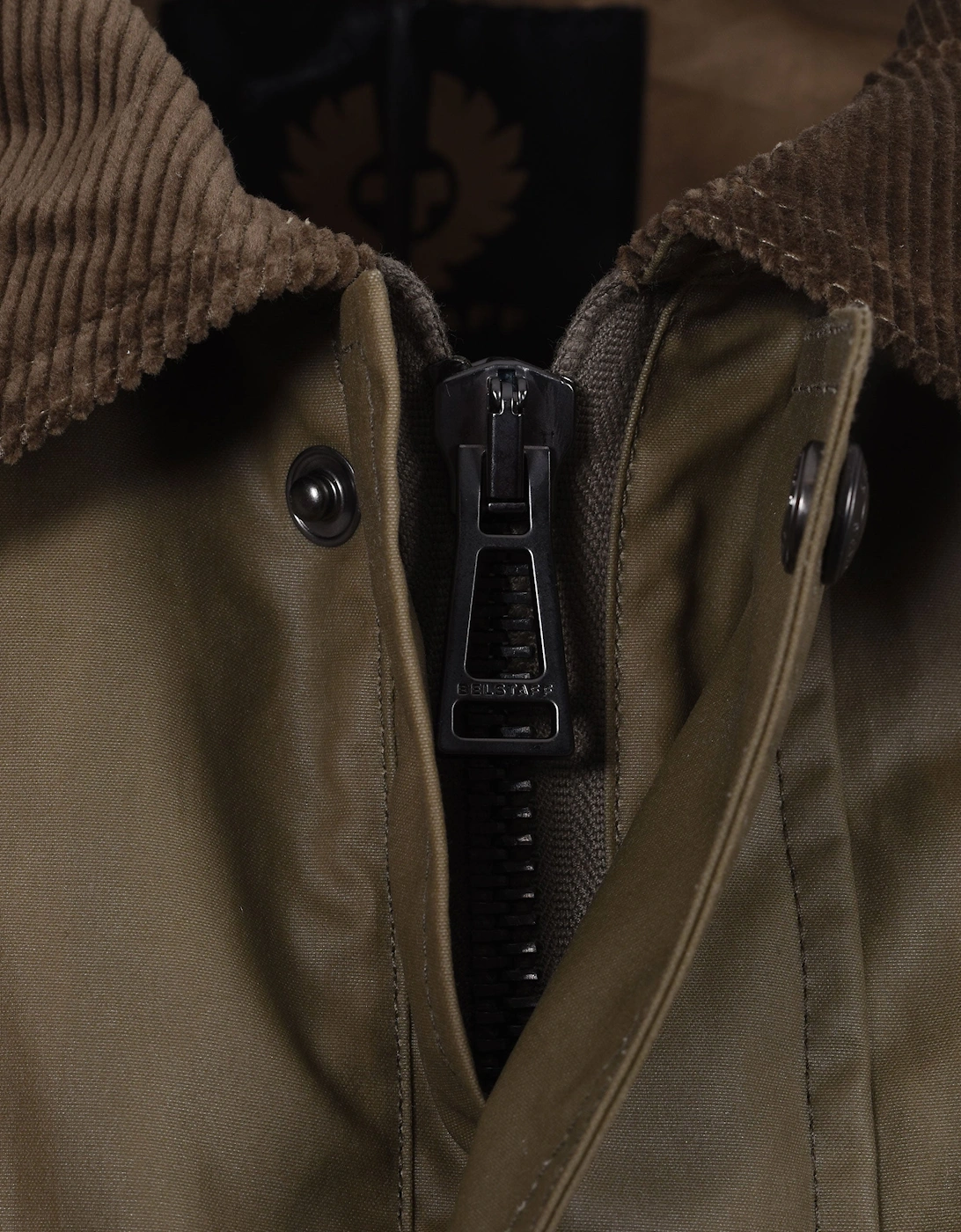 INCLINE WAX JACKET FATIGUE GREEN