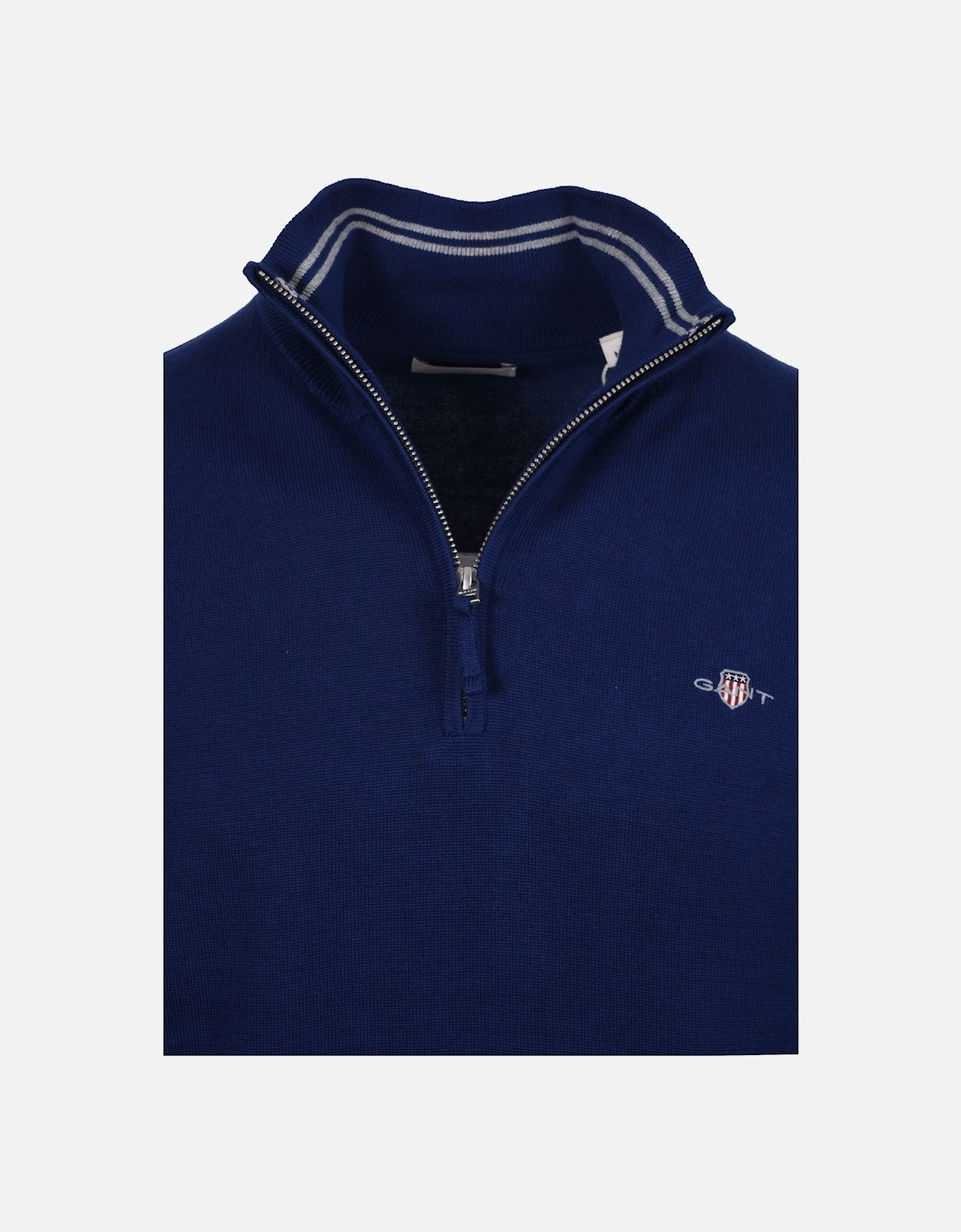 CLASSIC COTTON HALF ZIP RICH NAVY
