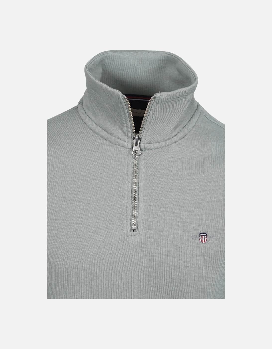 REG SHIELD HALF ZIP SWEAT CERAMIC GREY