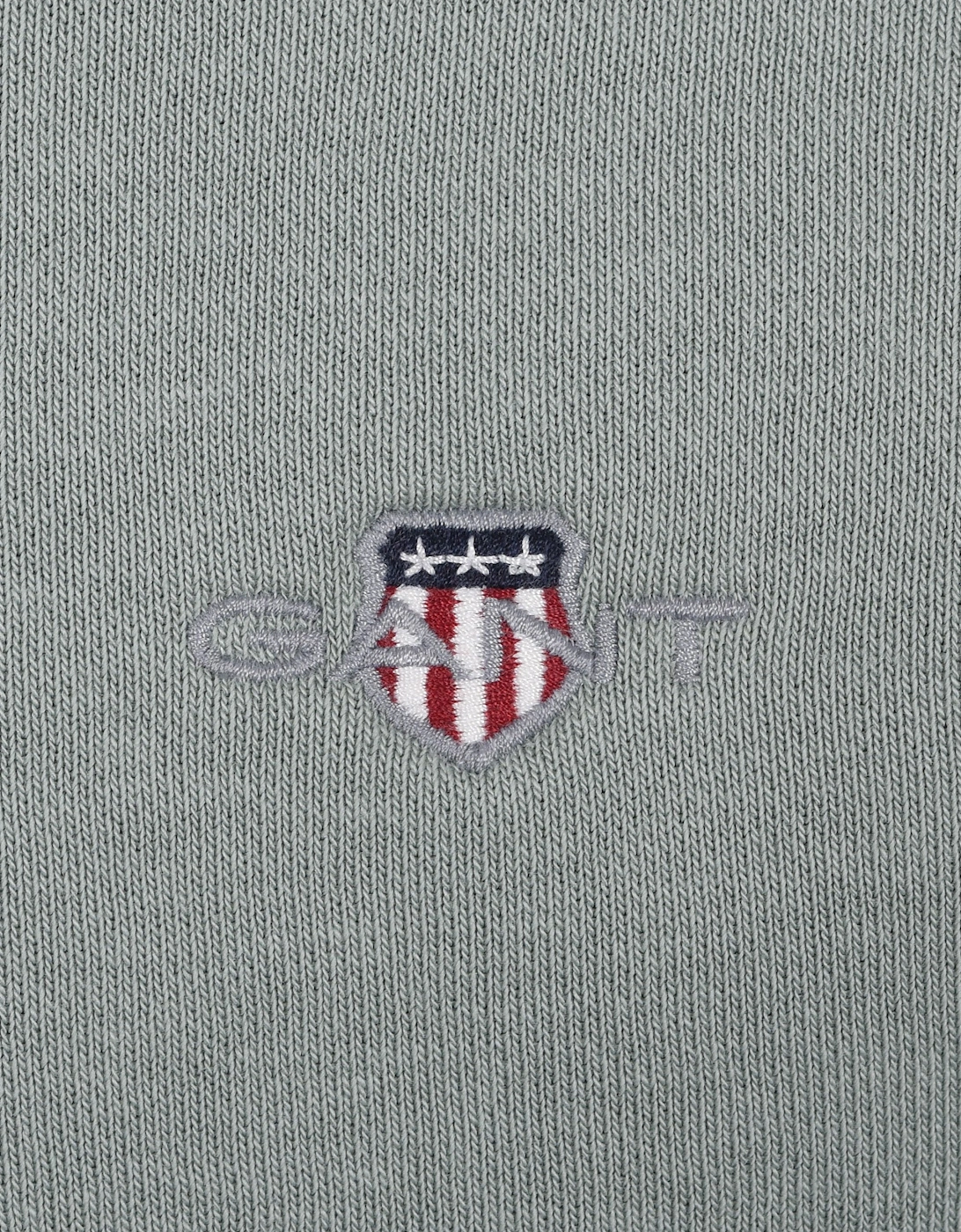 REG SHIELD HALF ZIP SWEAT CERAMIC GREY