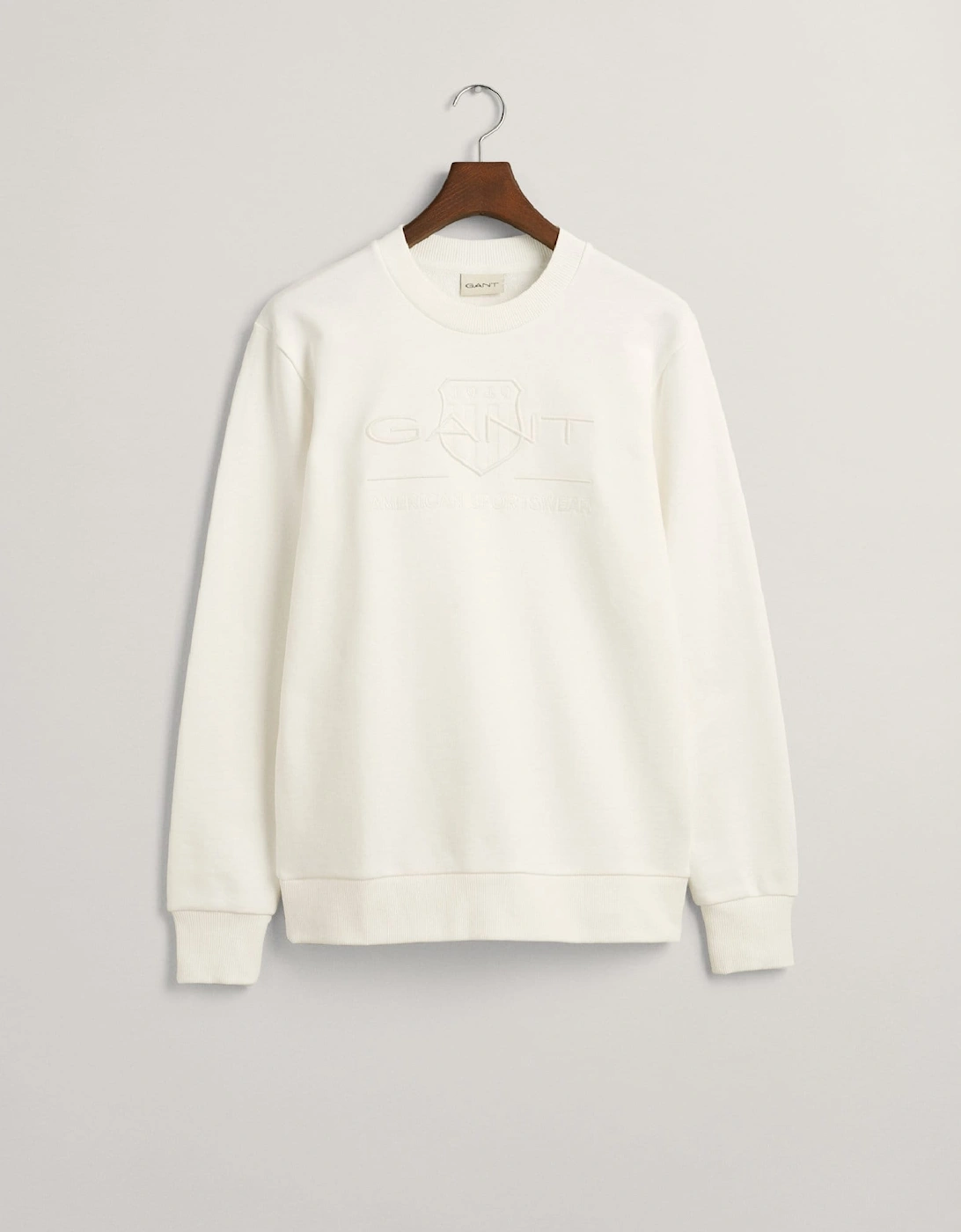 Tonal Shield Crewneck Sweatshirt