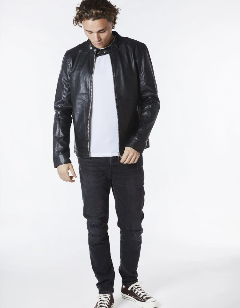 Leather Racer Jacket