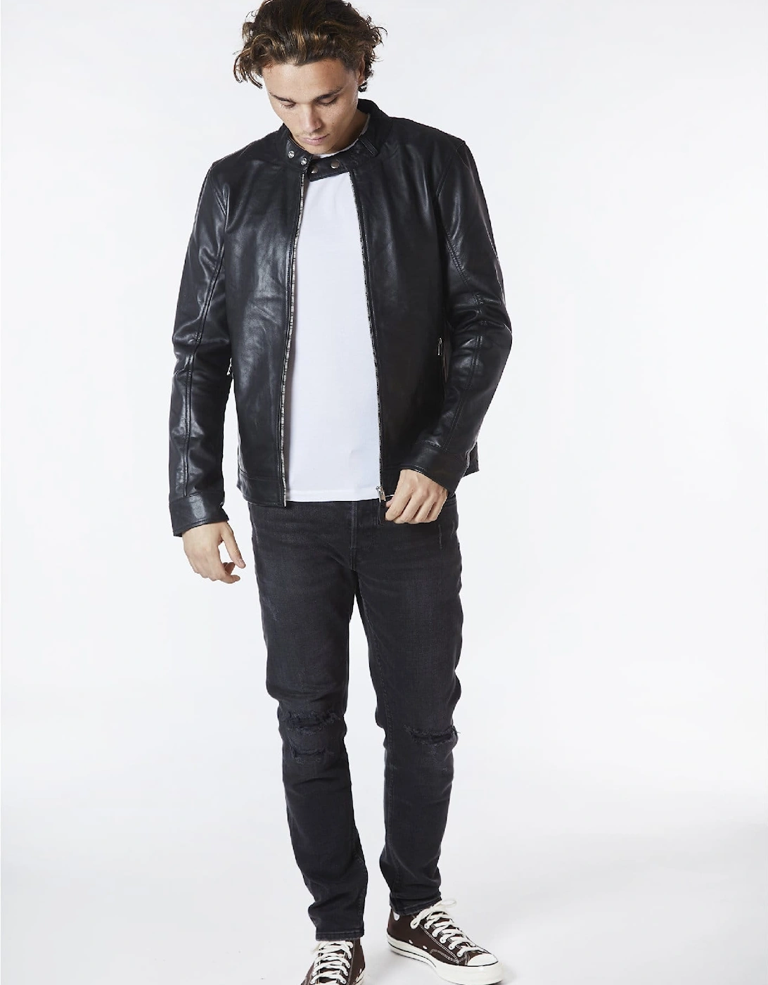 Leather Racer Jacket