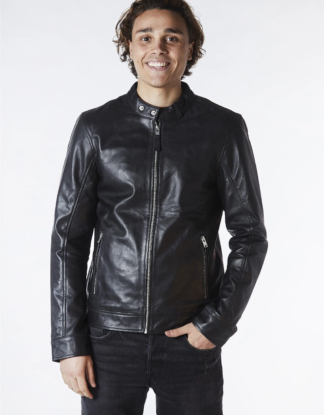 Leather Racer Jacket, 4 of 3