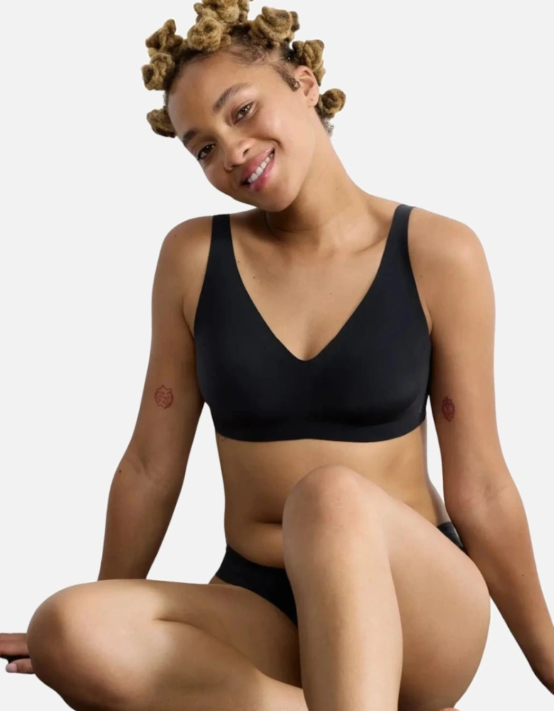 Zero Feel 2.0 Soft Bra, Black