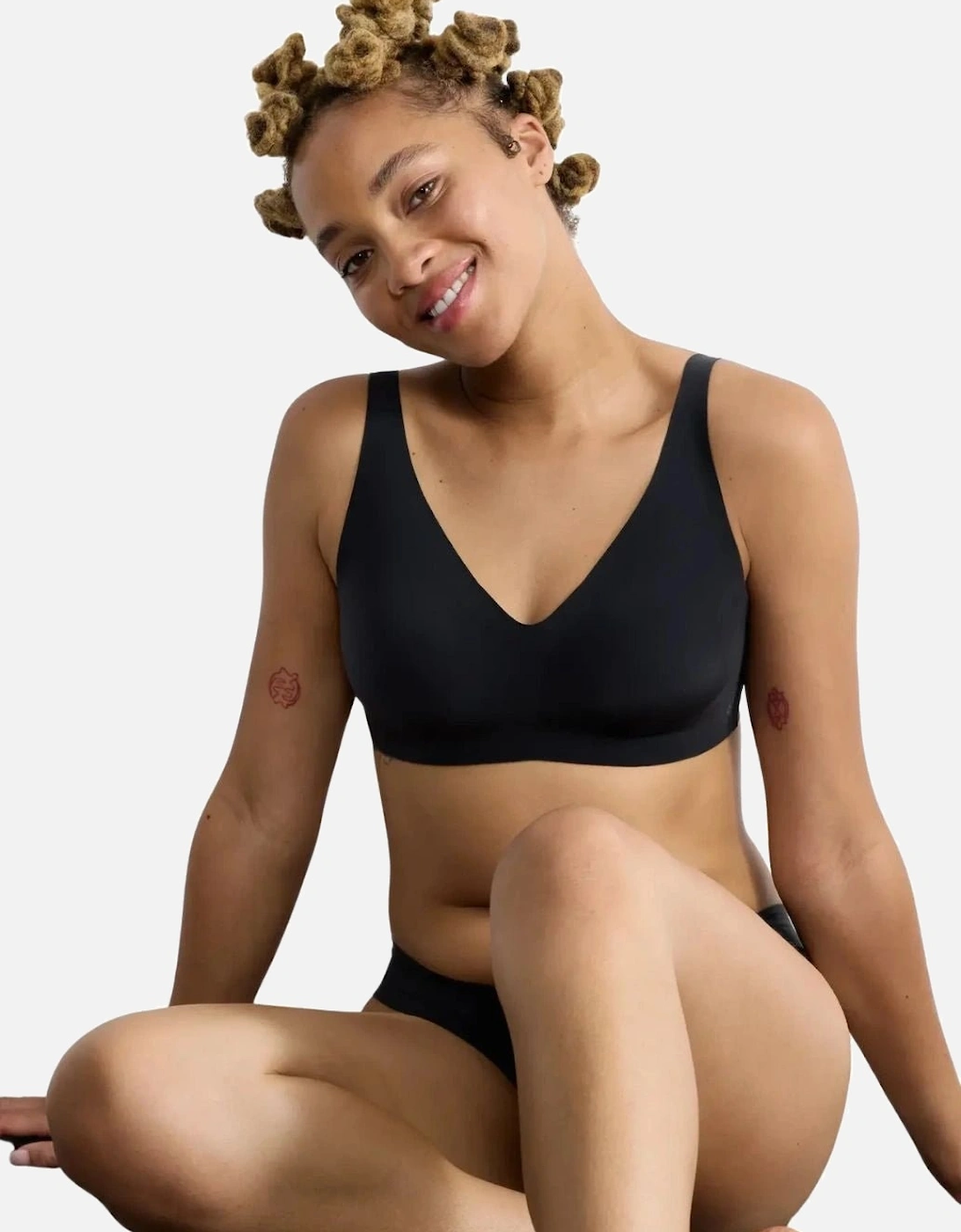 Zero Feel 2.0 Soft Bra, Black