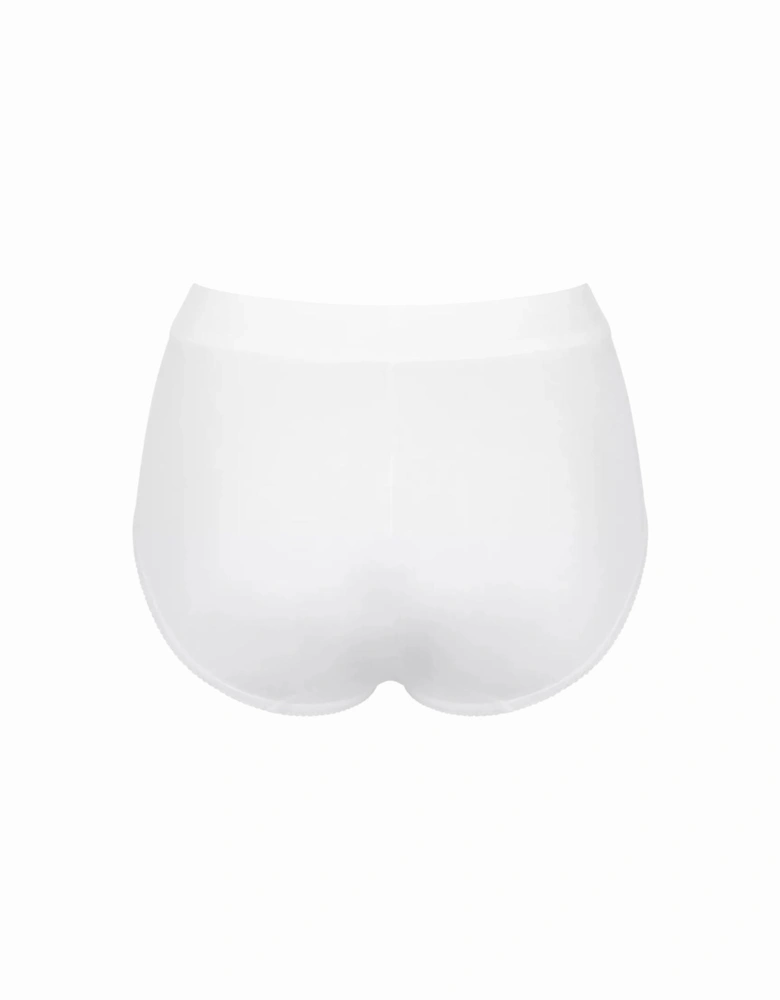 Double Comfort 2-Pack Maxi Briefs, White
