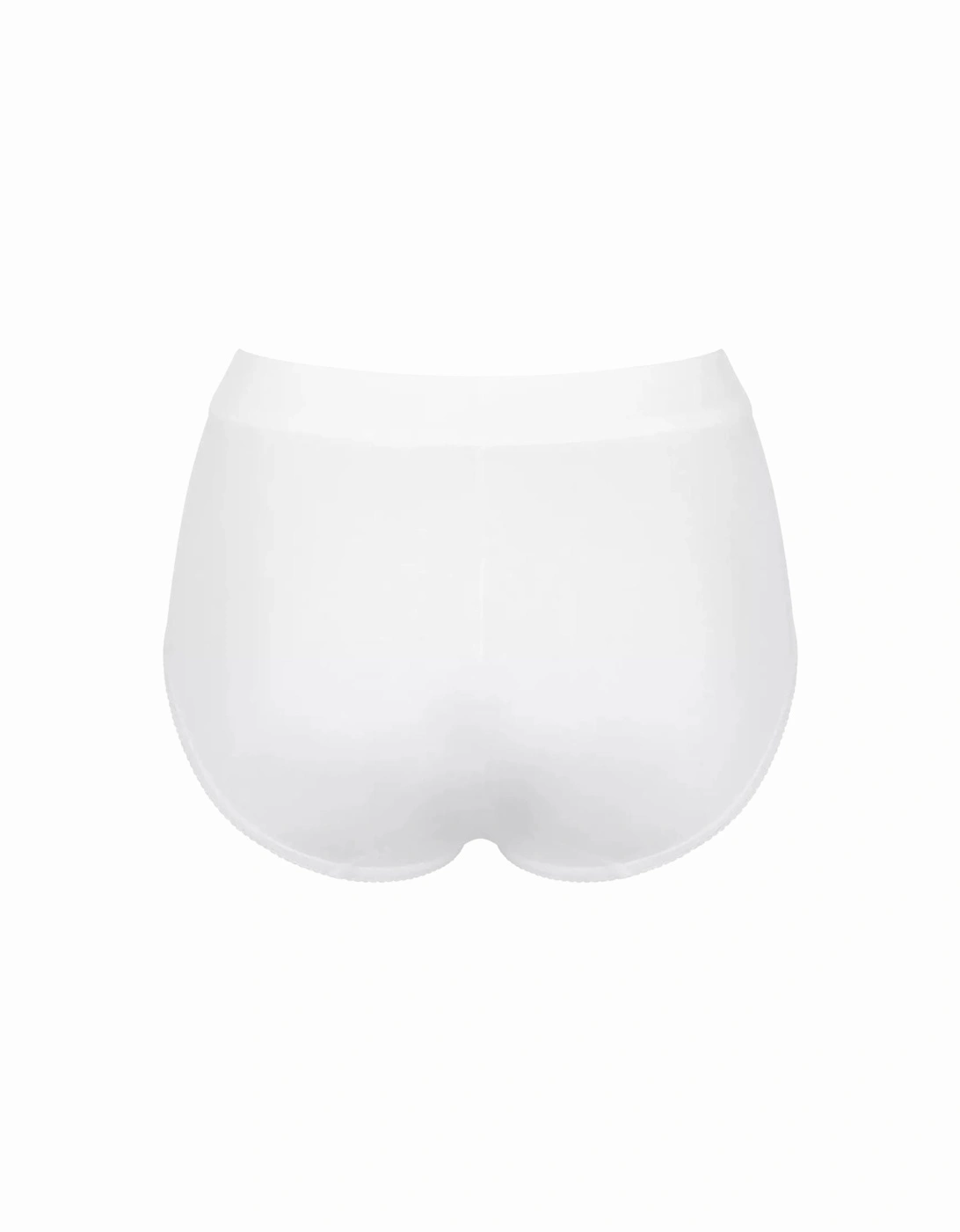 Double Comfort 2-Pack Maxi Briefs, White