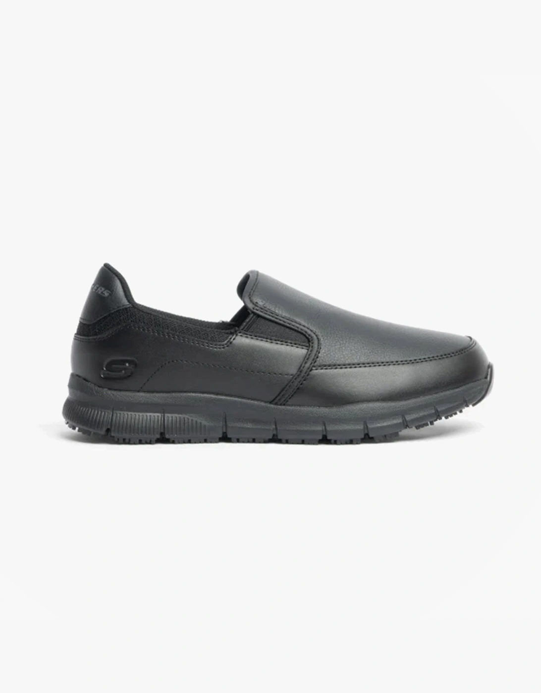 Skechers Women's Black Work 77236Ec Nampa - Annod Sr Occupational Trainers - Size: 3