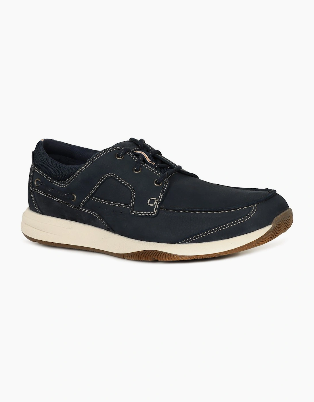 Clarks Men's Black Sailview Lace Shoes - Size 7