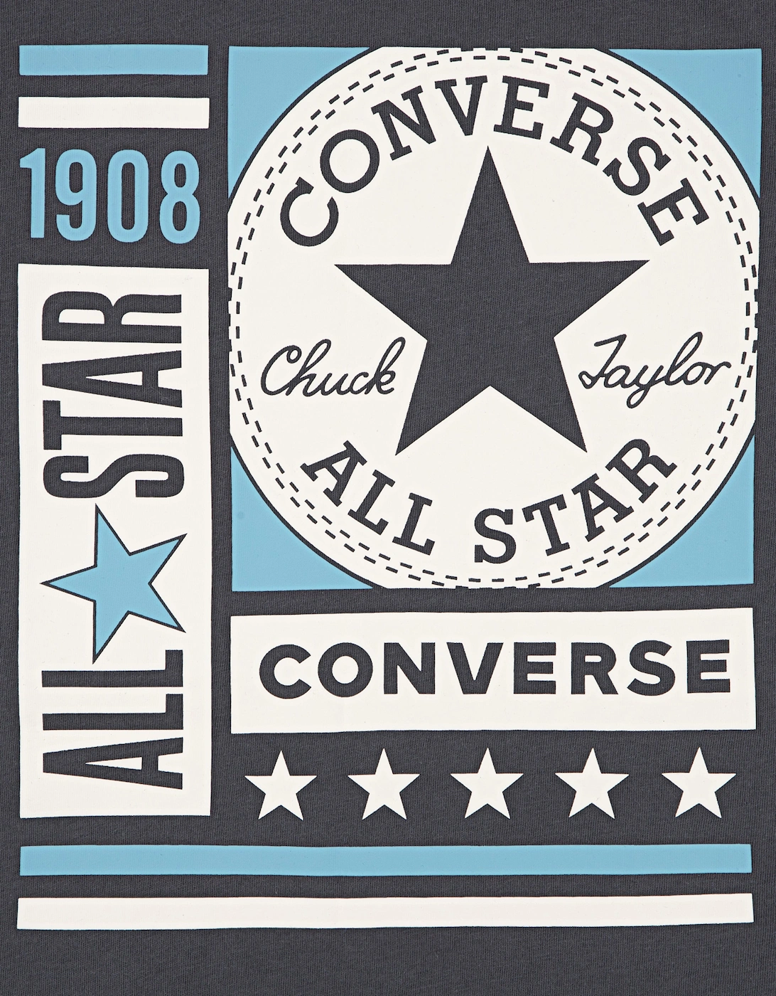 Boys CTP Block Logo T-Shirt in Grey