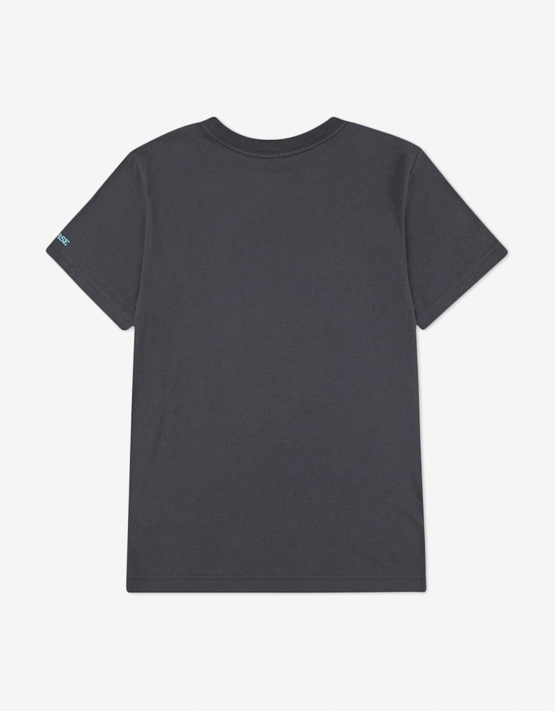 Boys CTP Block Logo T-Shirt in Grey