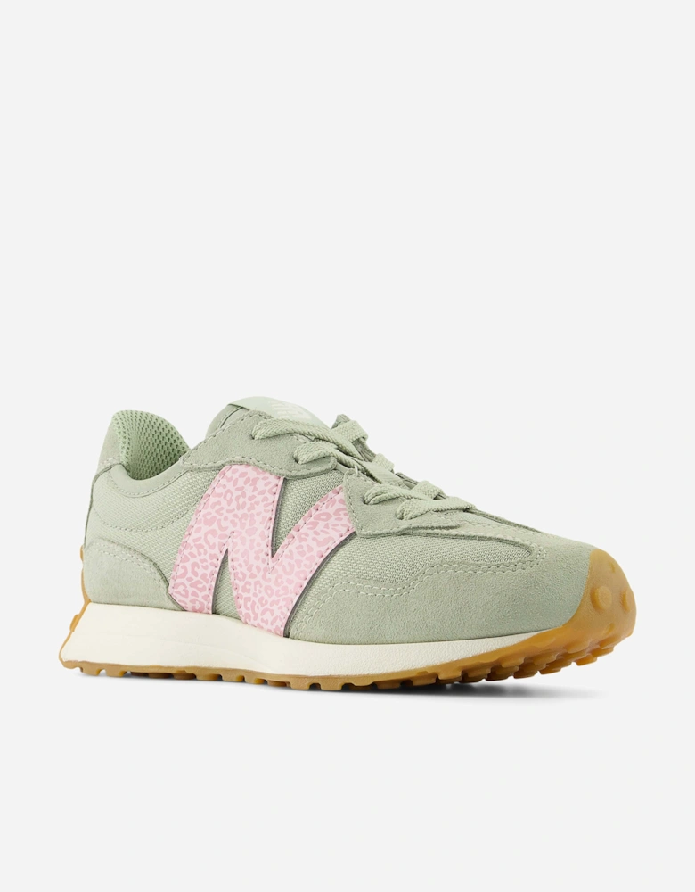 Girls 327 Trainers in Green