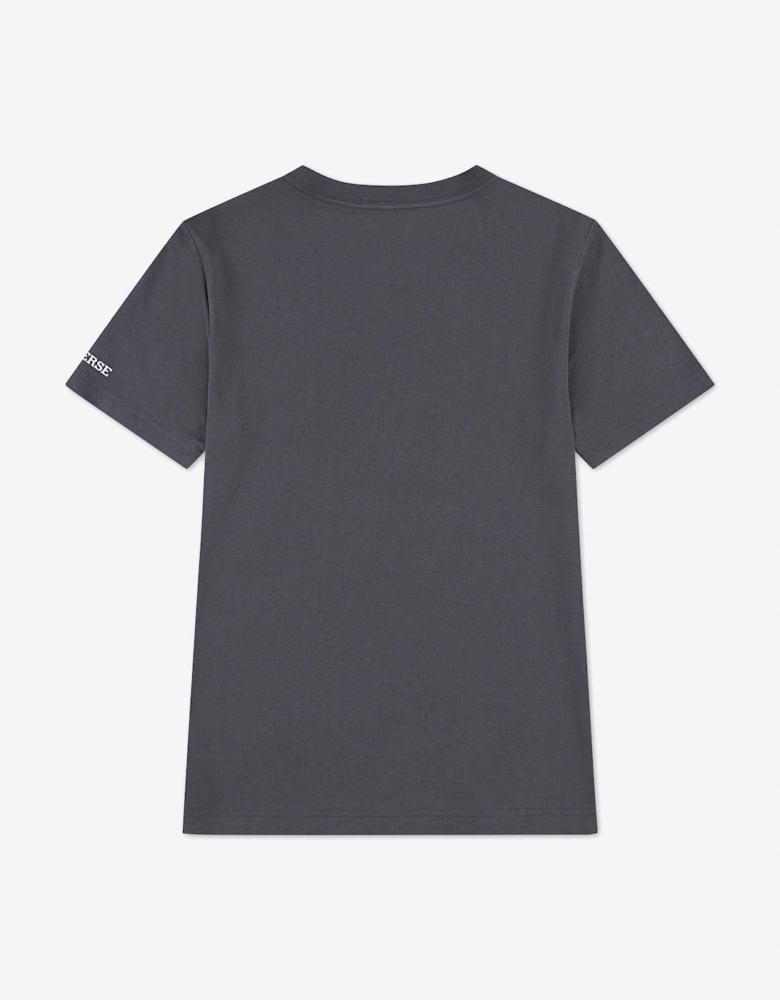 Boys 3 Shoe Print T-Shirt in Grey