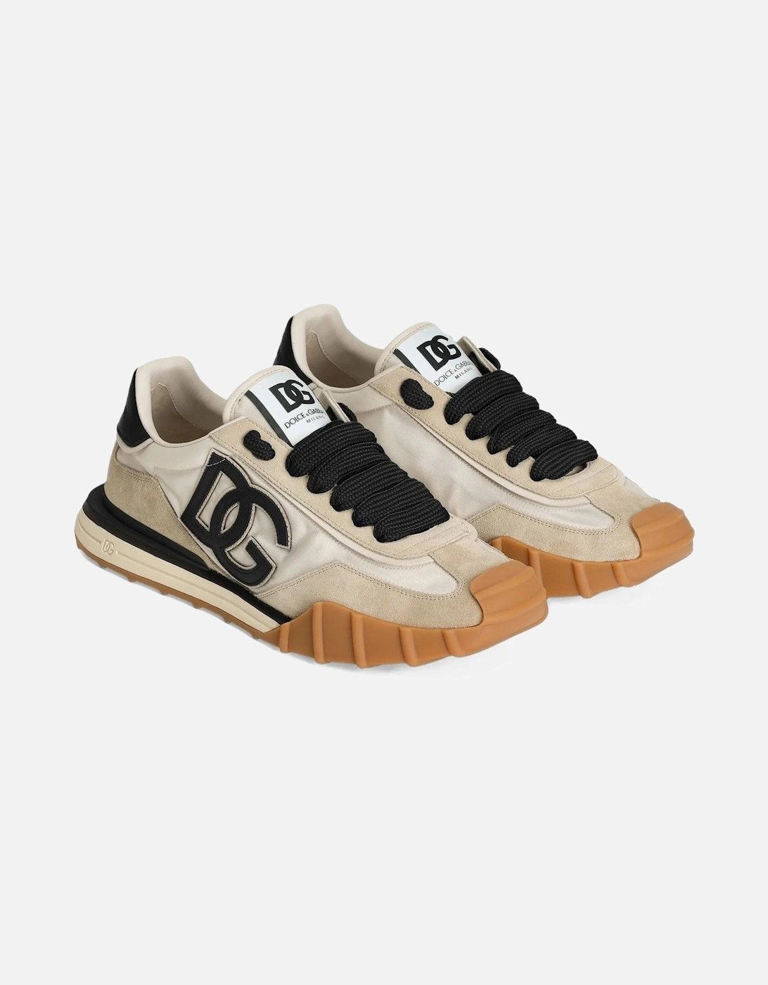 DG Branded Sneakers Beige