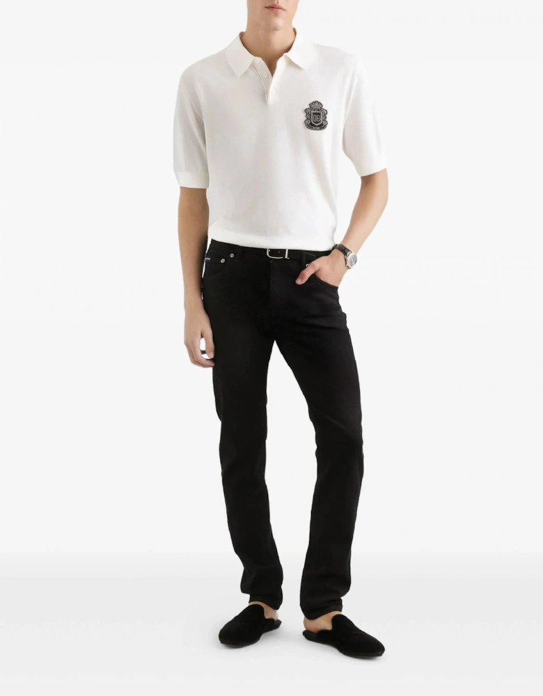 STRETCH PLAQUE JEANS