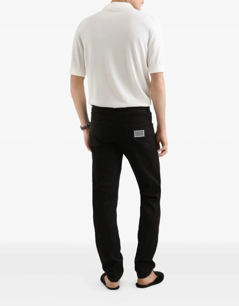 STRETCH PLAQUE JEANS