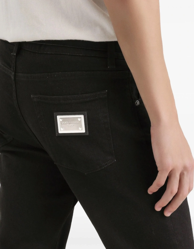 STRETCH PLAQUE JEANS