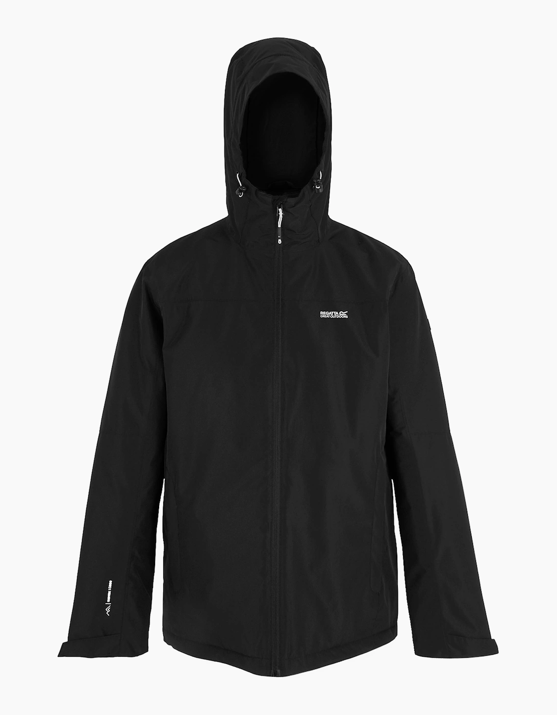 Regatta Men's Black Thornridge Insulated Waterproof Jacket - Size 40/Regular