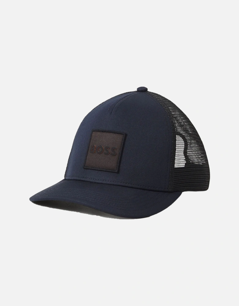 Boss Orange ELLIOT TRUCKER CAP DARK BLUE