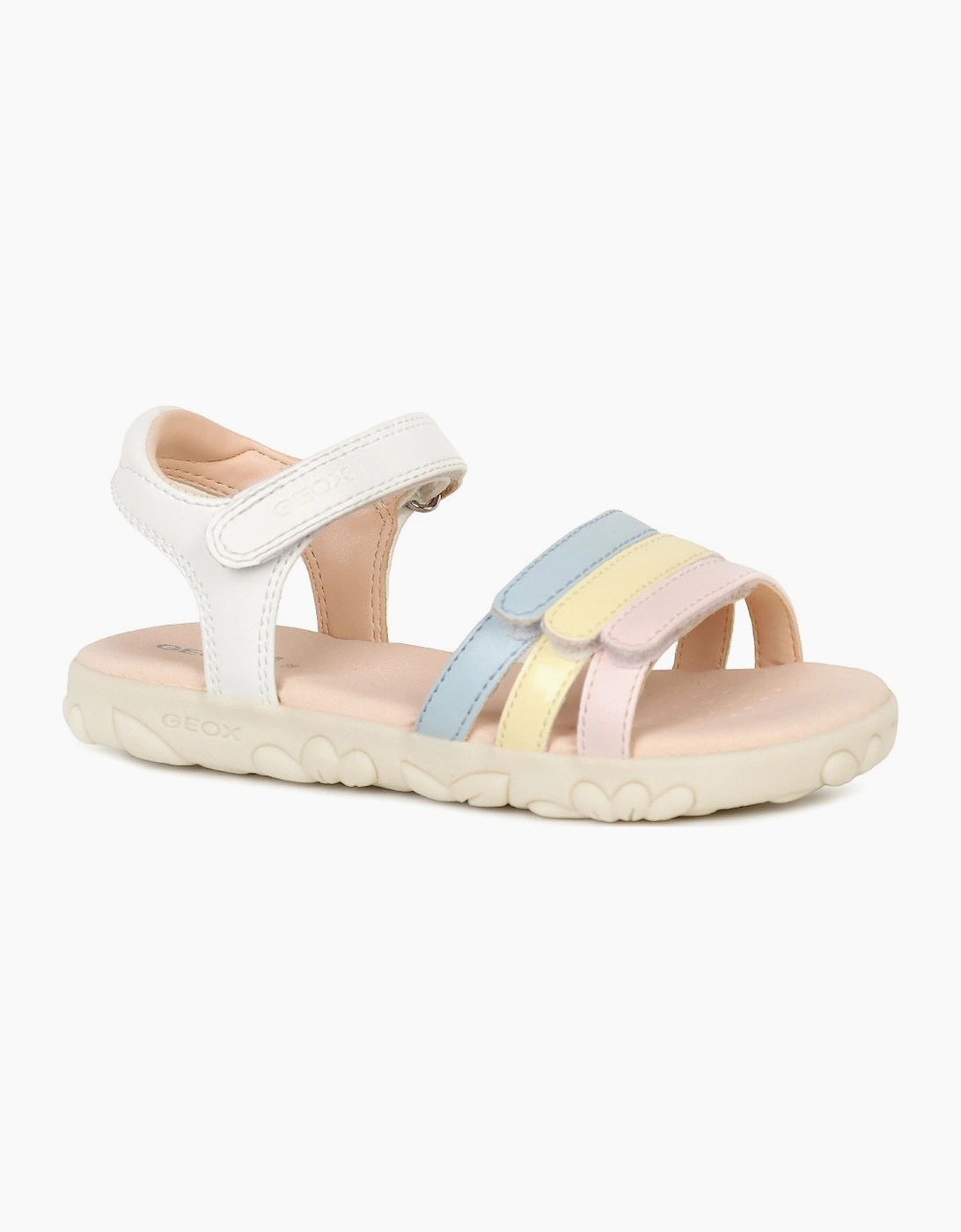 Geox Girls Tan 'S Junior Haiti Sandals  13/F (Standard) Size 13 Kids