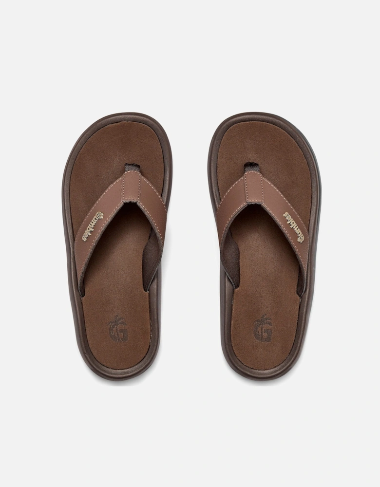 Noosa Flip-Flops - Men's - Brown