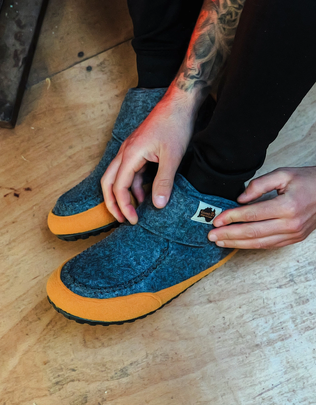 Quokka - Men's - Grey & Curry